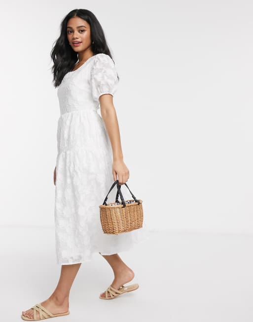 Moon river white store dress