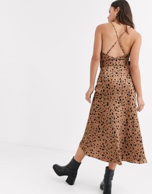 moon river leopard dress