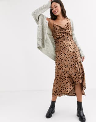 moon river leopard dress