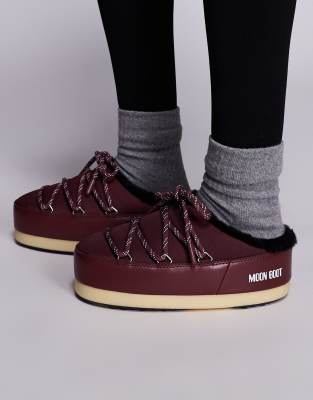 Moon Boot Moonboot EVX mule in burgundy-Red