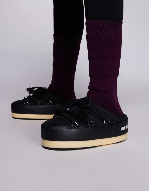 moonboot - EVX - Sorte mules, 4 af 4