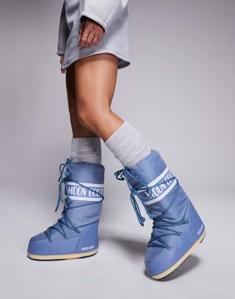 Moonboot Icon high in light blue - view 1