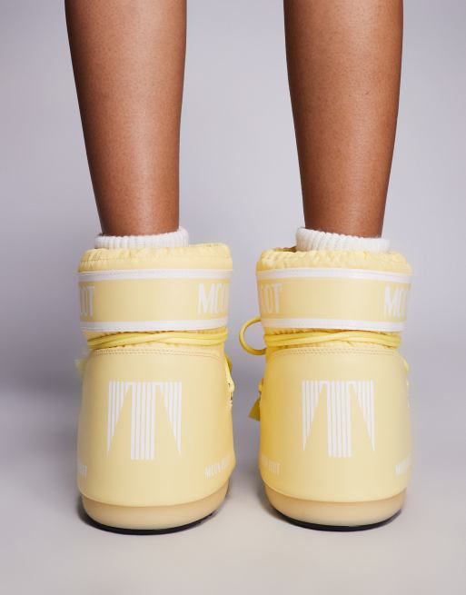 Moonboot Icon Low Nylon in light yellow, 2 of 4