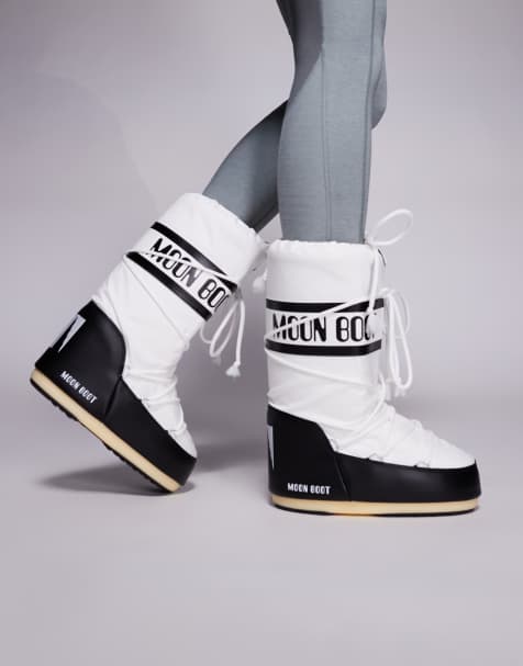 Moonboot - Icon - Stivali da neve bianchi in nylon - view 1