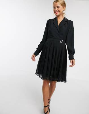 blazer skater dress