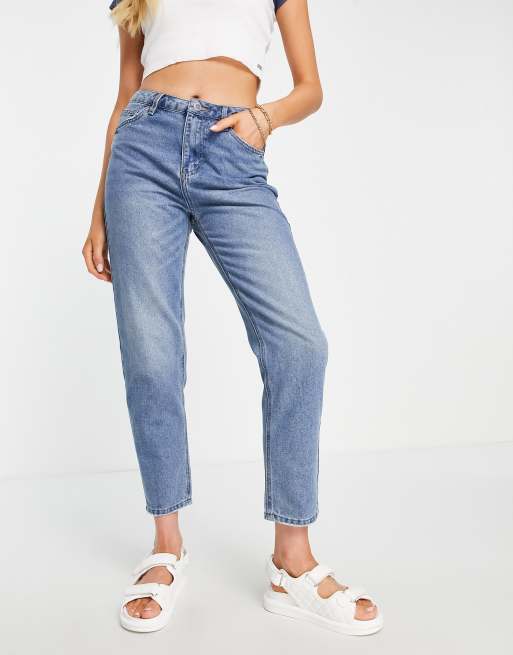 Morgan – Blå raka jeans