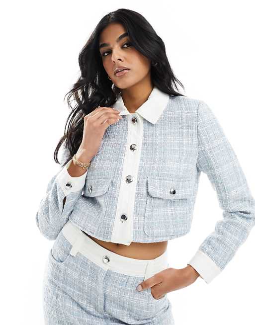 Morgan Cropped Blazer/Tailored Pants Set Morgan Cropped Blazer/Tailored Pants Set