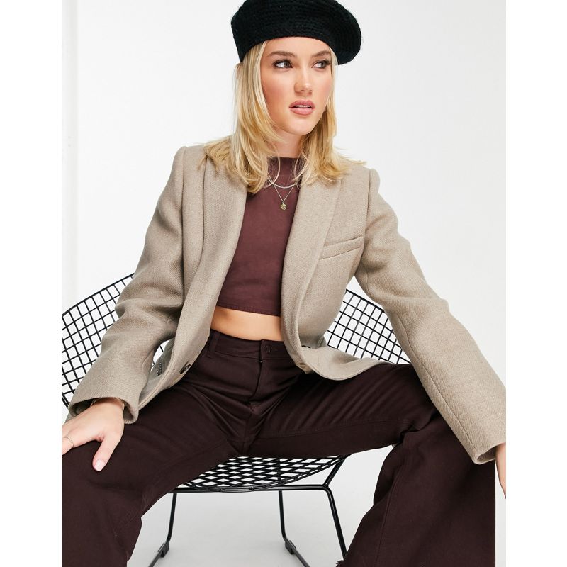 Cappotti e Giacche Donna Morgan - Cappotto color cammello con tasche con zip