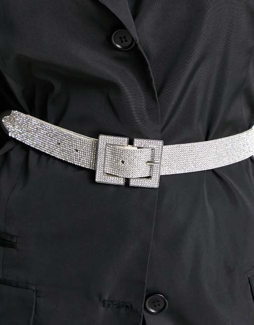 Ceinture strass shop morgan