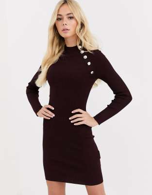 morgan knitted swing dress