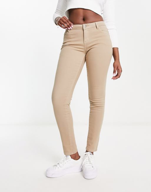 Camel store colour jeans