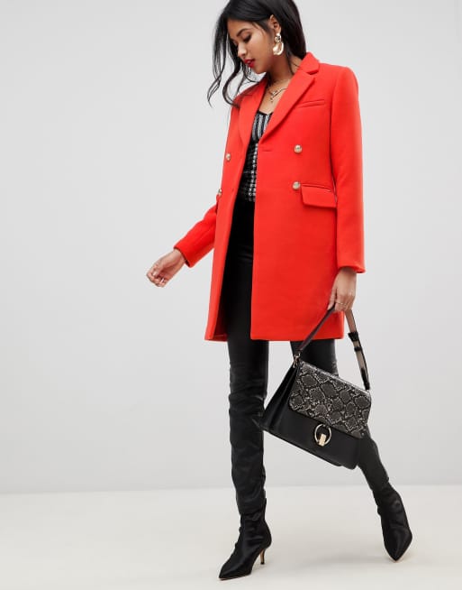 manteau rouge morgan