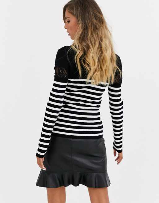 Pull rayé morgan hotsell