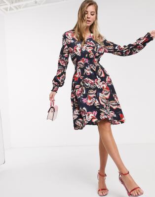 robe morgan multicolore