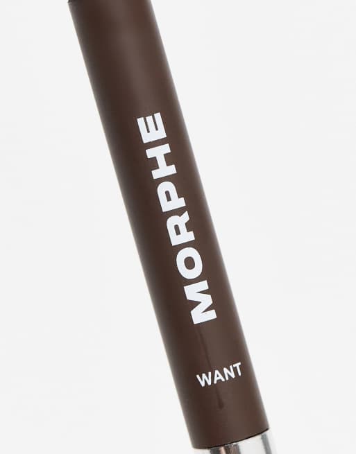 Morphe - Bi-Liner - Crayon gel double embout - Marron foncé/marron scintillant, 3 de 4