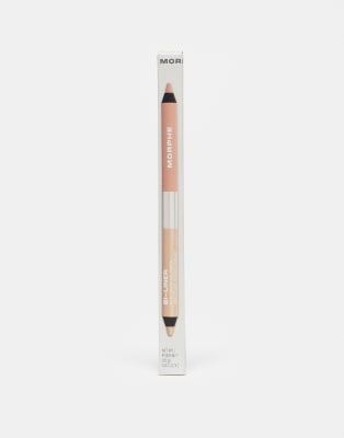 Morphe Bi-liner Dual Ended Eye Pencil - Beige / Shimmer Cream-neutral
