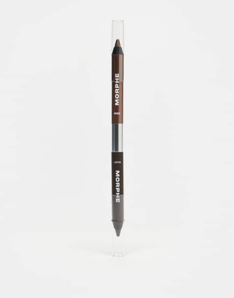 Morphe Bi-Liner Dual Ended Eye Pencil - Dark Brown / Shimmer Brown - view 1