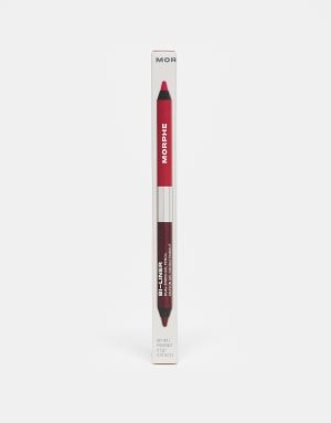 Morphe Bi-Liner Dual Ended Eye Pencil - Pink / Shimmer Burgandy