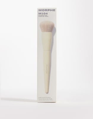 Morphe Buttery Blends M104 Domed Foundation Brush-no Colour In Transparent