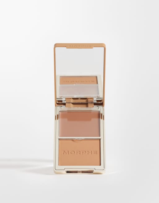 Morphe – Cheek Thrills Bronze & Tone Bronzer Duo – Zestaw dwóch produktów do makijażu – Maui Surf