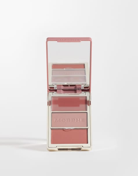 Morphe – Cheek Thrills Multi Finish Face Trio – Zestaw trzech produktów do makijażu – Honeymoon Suite - view 1