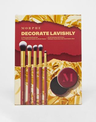 Morphe Decorate Lavishly 6-Piece Face & Eye Brush Set