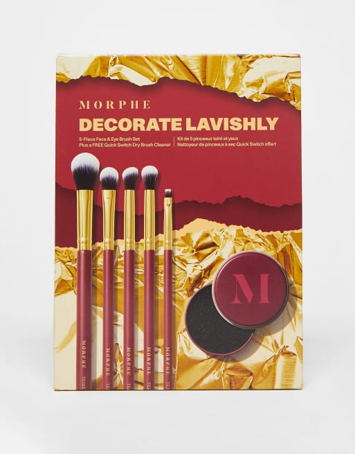 Morphe Decorate Lavishly 6-Piece Face & Eye Brush Set