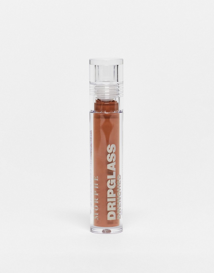 Morphe Dripglass Drenched High Pigment Lip Gloss - Drip Coffee-Brown