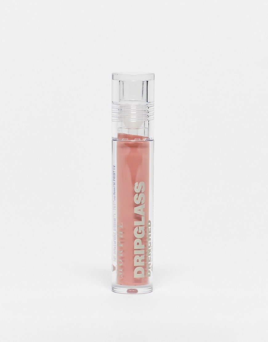 Morphe Dripglass Drenched High Pigment Lip Gloss - Wet Peach-Pink