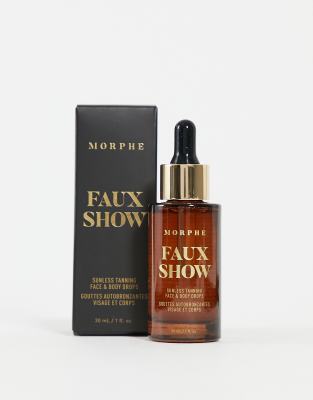 Morphe Faux Show Sunless Face and Body Tan Drops - ASOS Price Checker