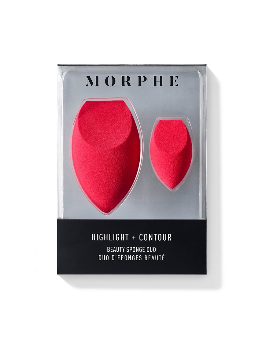 Morphe Highlight & Contour Beauty Sponge Duo-No colour
