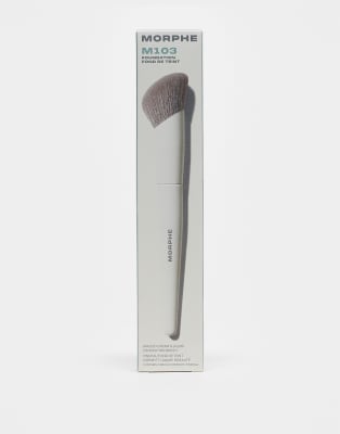 Morphe - M103 - Abgeschränkter Creme-Foundation-Pinsel-Keine Farbe