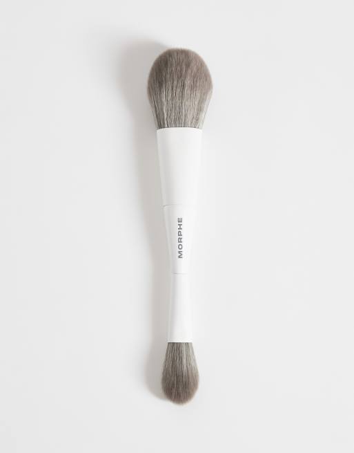 Morphe – M160 – Dwustronny pędzel do pudru, 2 z 3