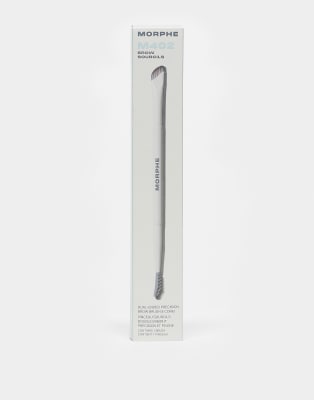 Morphe - M402 - Präziser Augenbrauenpinsel und -kamm-Keine Farbe