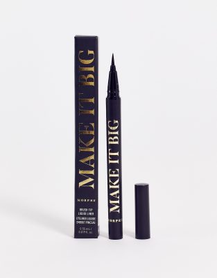 Morphe - Make It Big - Flüssiger Eyeliner mit Pinselspitze-Schwarz