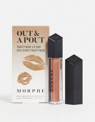 Morphe Out & A Pout Nude Lip Duo - Toasty - ASOS Price Checker