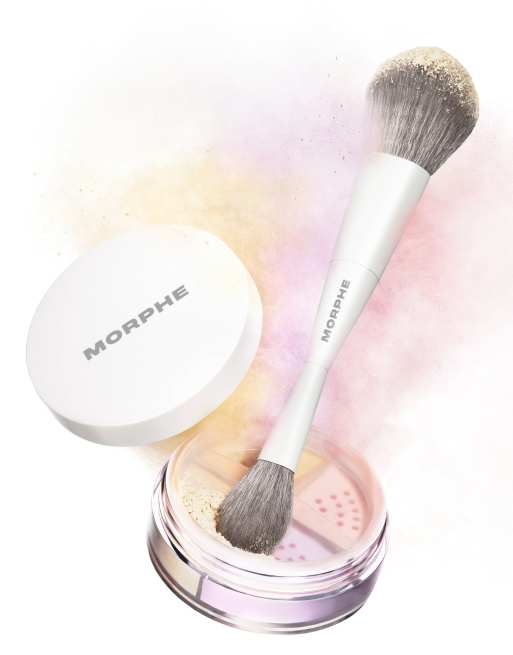 Morphe poudre libre quad Bake & Set - Bright Balance, 3 de 4