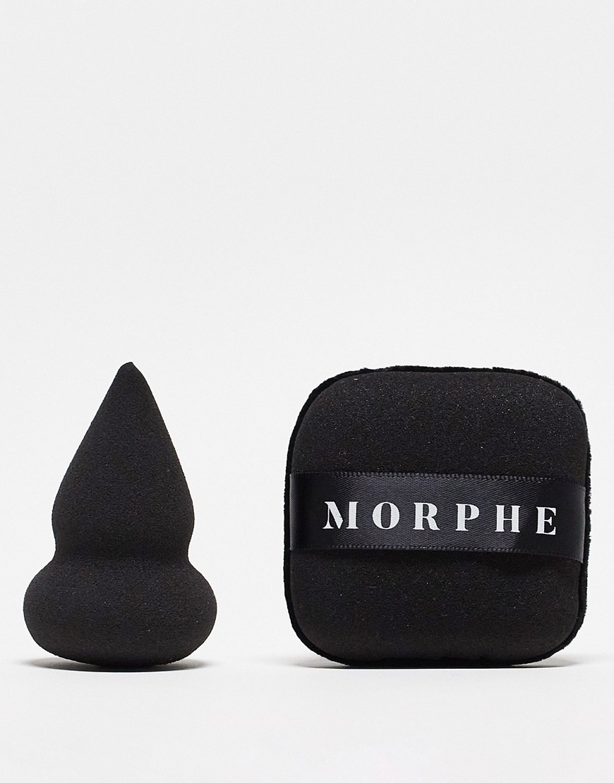 Morphe Pro Series Beauty Sponge & Powder Puff Duo - save 5-No colour