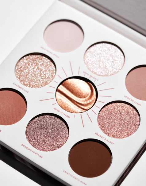 Morphe Rich & Foiled 9 Pan Artistry Eyeshdow Palette- Rose to Fame - view 1