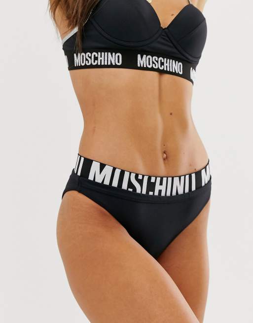Moschino - Bikini balconnet - Noir, 3 de 3