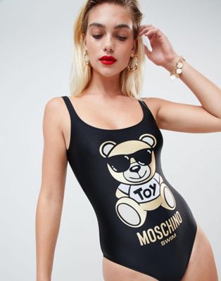 moschino bear swimsuit