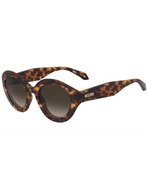 Moschino - Cat eye zonnebril in bruin, 2 van 4
