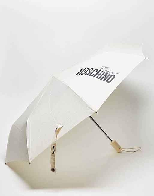 Moschino Couture - Ombrello crema