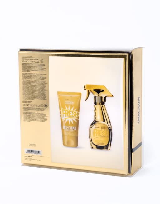 Set moschino fresh gold hot sale