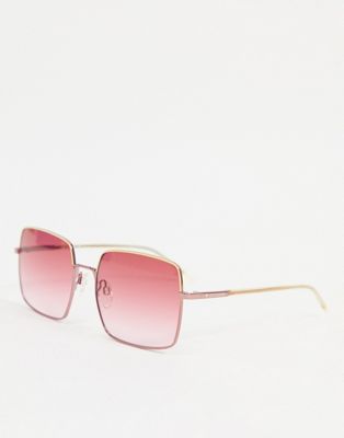 moschino square sunglasses