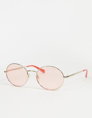 moschino round sunglasses