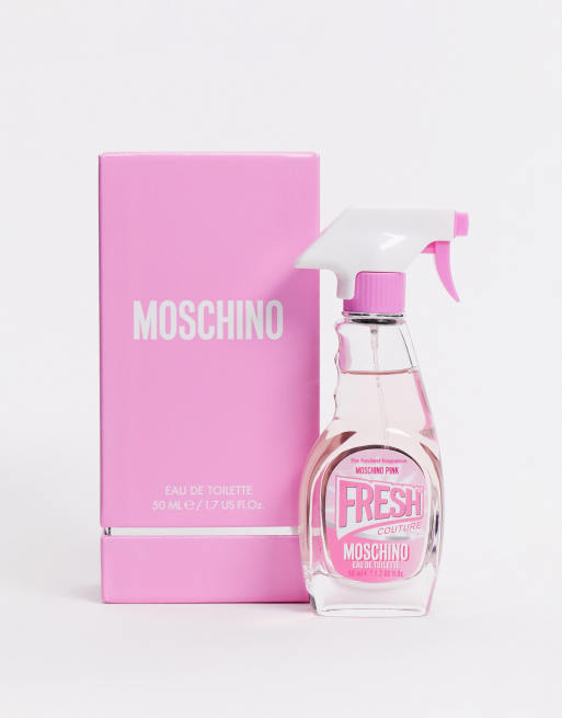 Pink fresh couture moschino sale