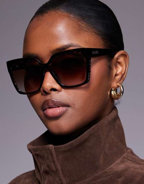 Moschino – Sonnenbrille in Havana-Braun - view 1