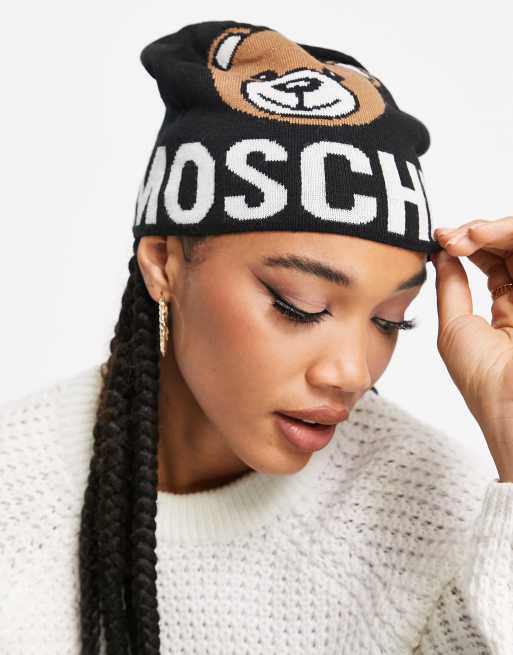 Moschino store beanie hat