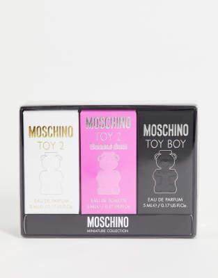 moschino toy mini trio set